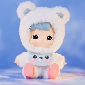 Hacipupu Snuggle With You Series Vinyl Plush Growling Polar Bear